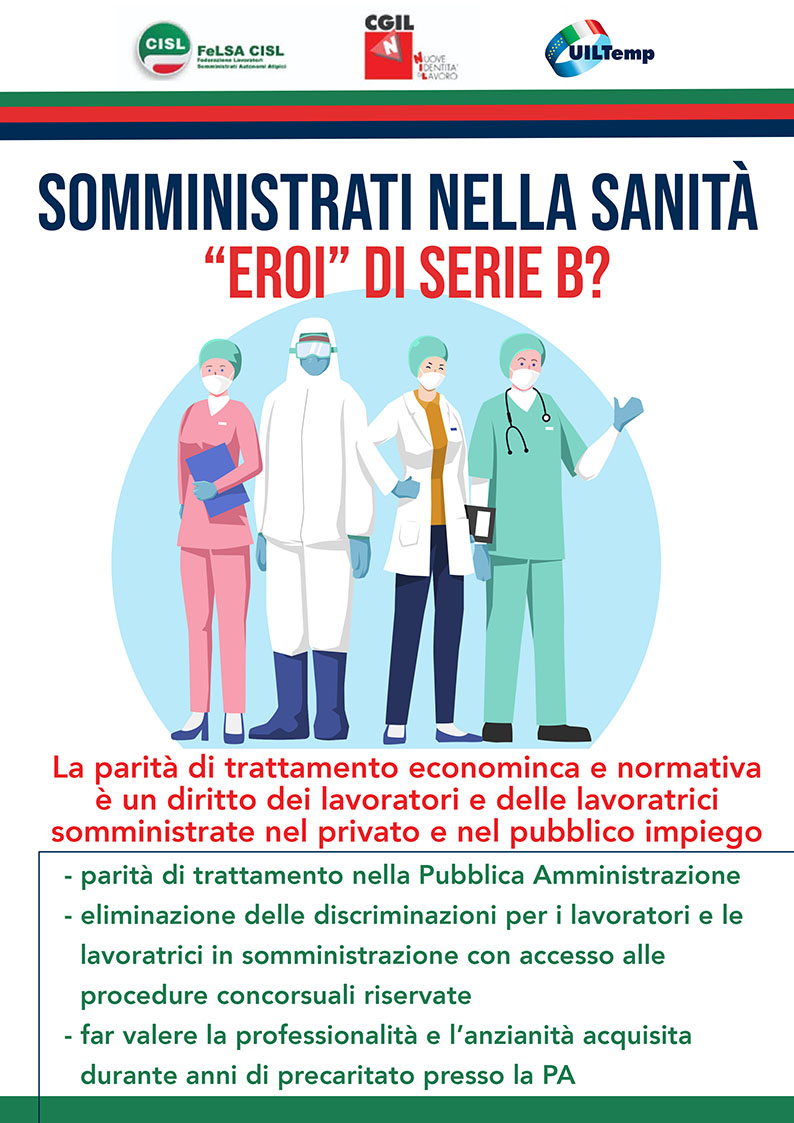Sanità: "eroi" di serie B ?  Alias  Auto-genera dal titolo