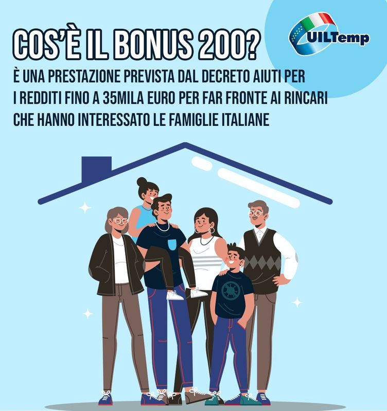 Bonus 200 euro: scarica il modello per fare richiesta 