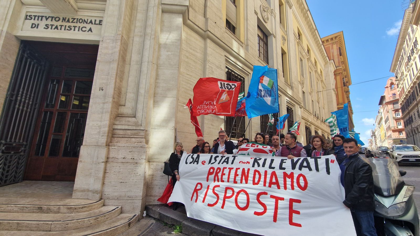 Istat: conferenza stampa e presidio il 15 maggio dalle ore 10.30