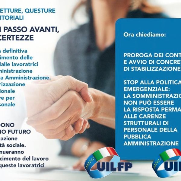 Comunicato Lavoratrici e Lavoratori in Somministrazione Ministero dell’Interno