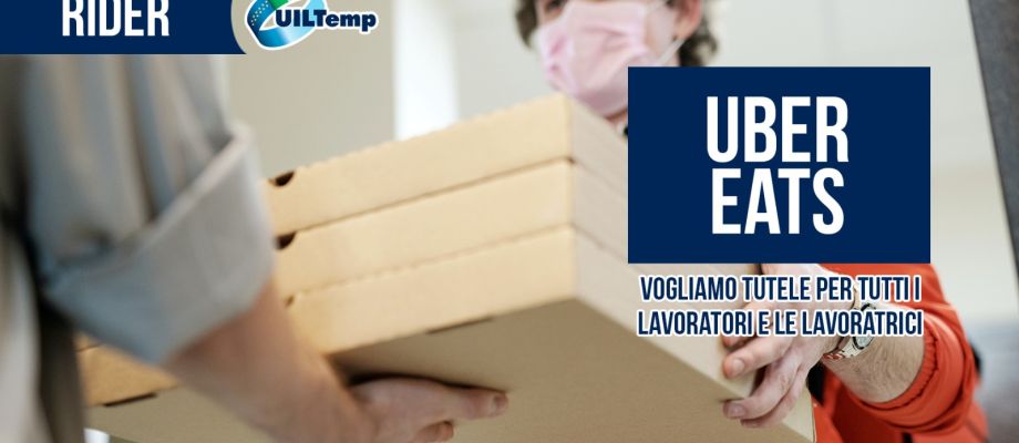 Uber Eats: vogliamo tutele per tutti i lavoratori