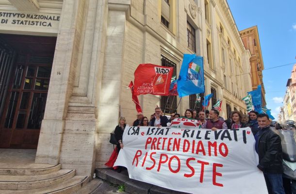 Istat: conferenza stampa e presidio il 15 maggio dalle ore 10.30