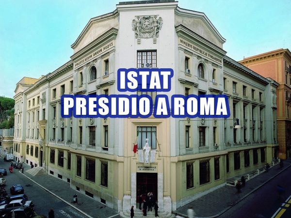 ISTAT: oggi presidio a Roma
