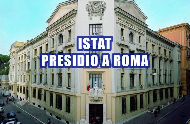ISTAT: oggi presidio a Roma